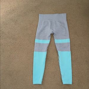 Gray leggings